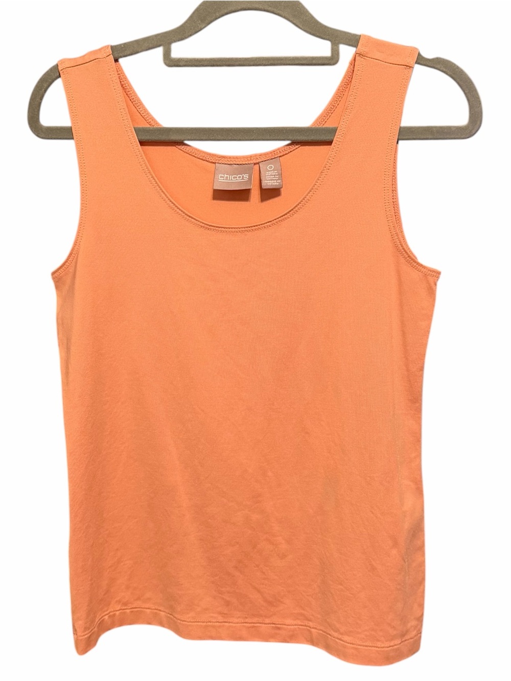 Chico's Classic Scoop Neck Tank Top